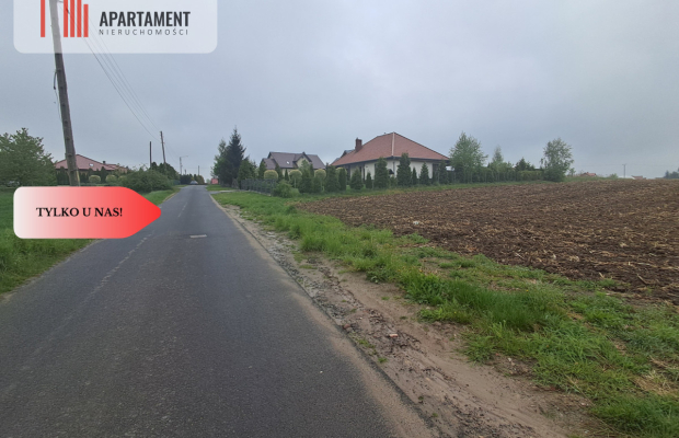 Duża działka w cichej okolicy!