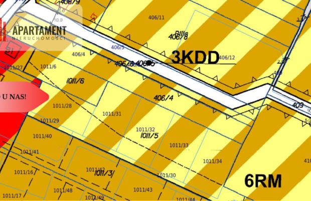 Duża działka w cichej okolicy!