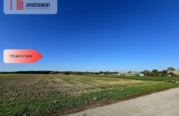 *Działka z warunkami zabudowy Dąbrówka Słupska