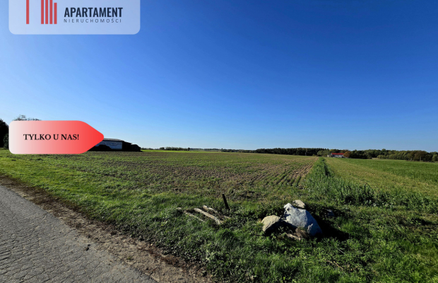 *Działka z warunkami zabudowy Dąbrówka Słupska