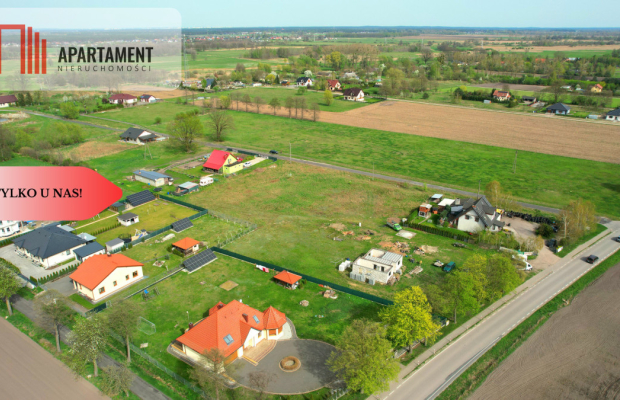 * 2 działki  rozpoczęta budowa domu Małe Rudy