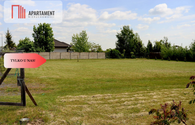 Działka budowlana z prądem, wodą i ogrodzeniem 15a