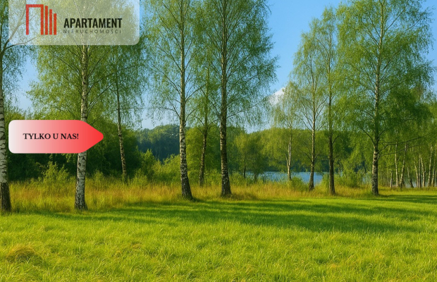 Piękne działki nad jeziorem Pile w Piławie