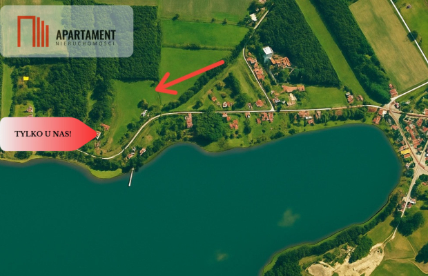 Piękne działki nad jeziorem Pile w Piławie