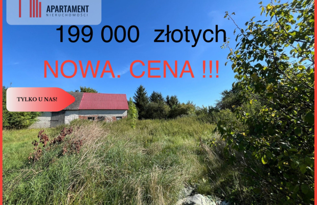 Zaproponuj cenę. Działka, budynek 163m, jezioro