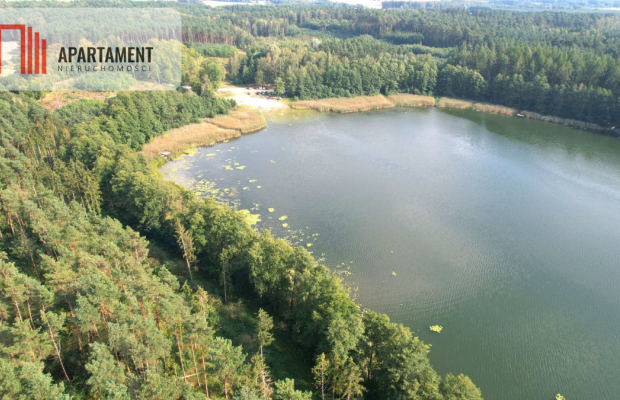 Urokliwe działki nad jeziorem Brzuchowo!