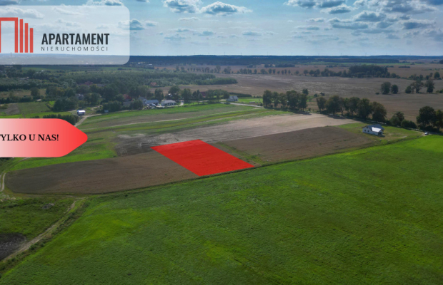 Gotowa działka budowlana Gołębiewo Wlk.