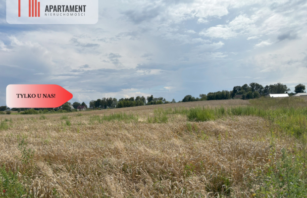 Gotowa działka budowlana Gołębiewo Wlk.