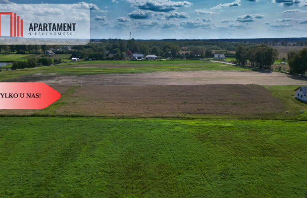 Gotowa działka budowlana Gołębiewo Wlk.