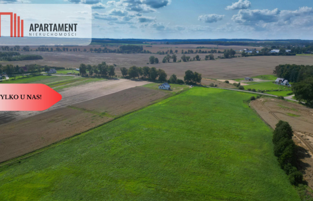 Gotowa działka budowlana Gołębiewo Wlk.