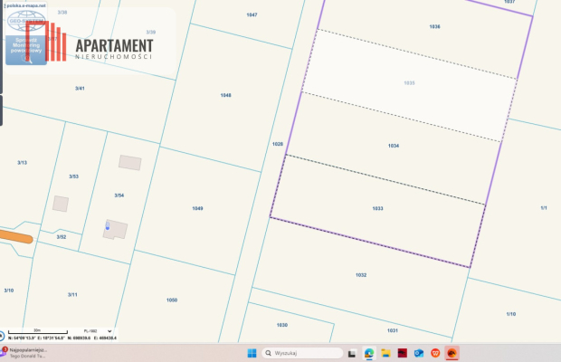 Działki budowlane w Gołębiewie Wielkim