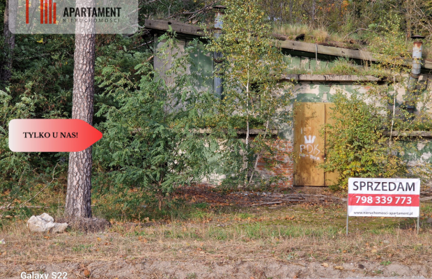 Tylko U Nas teren inwestycyjny/ 2500 m2
