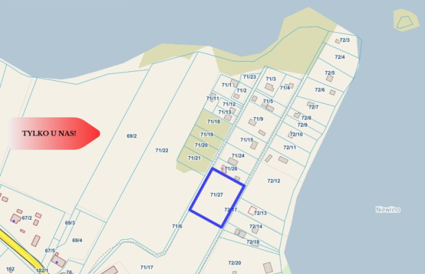 Działka rekreacyjna blisko lasu i jeziora