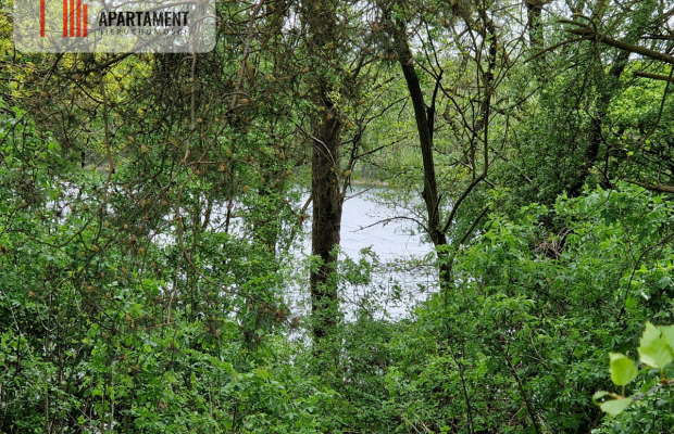 Działki z linią brzegową jeziora