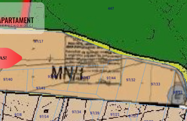 Działka z widokim na las 35 km od Wrocławia!