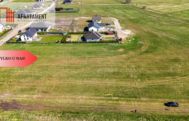 Krążkowo–działka z warunkami zabudowy, 1126 mkw