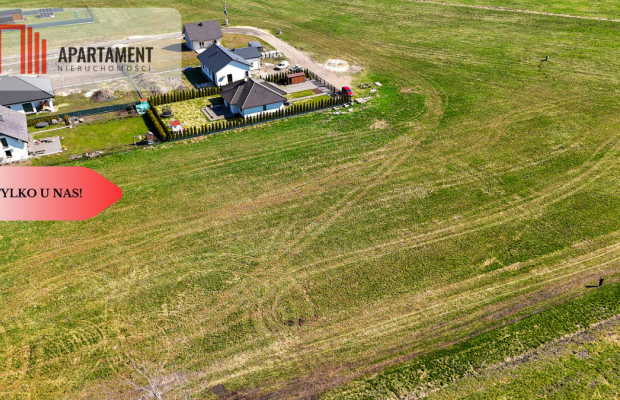 Krążkowo–działka z warunkami zabudowy, 1126 mkw