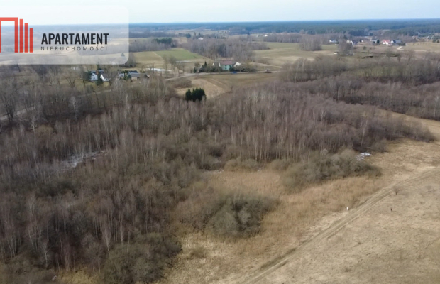 Działka 8000 m² na Kaszubach - Niedamowo