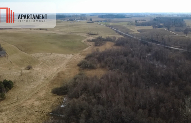 Działka 8000 m² na Kaszubach - Niedamowo