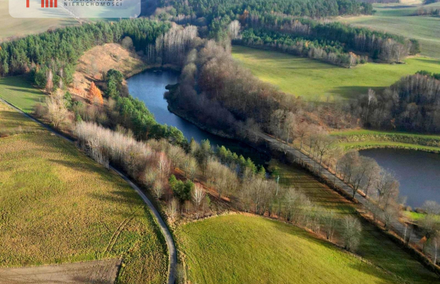 Unikalna działka 3,76 ha z własnym jeziorem!