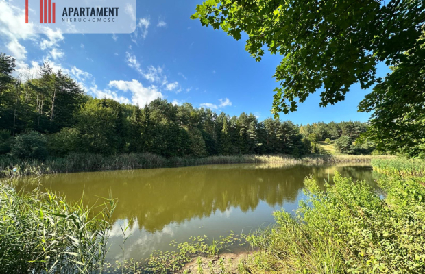 Unikalna działka 3,76 ha z własnym jeziorem!
