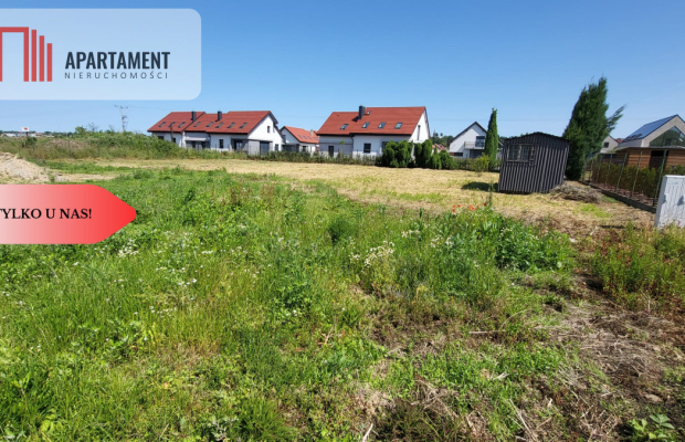 Działka Wisznia Mała, 1200 m², z pozwoleniem na bu