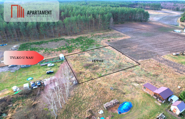 Atrakcyjna działka budowlana na skraju wsi.