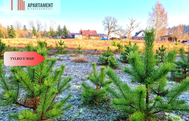 Atrakcyjna działka budowlana na skraju wsi.