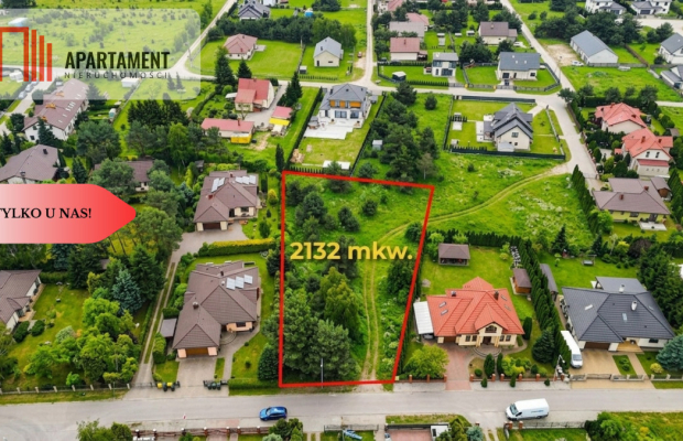 Tylko u nas! Duża działka w Łochowie z MPZP