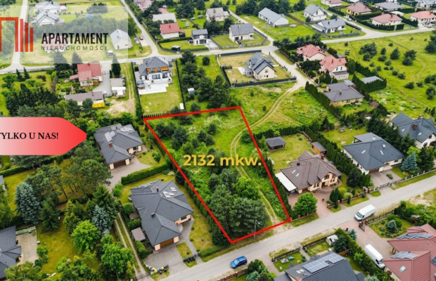 Tylko u nas! Duża działka w Łochowie z MPZP
