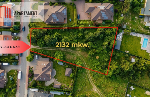 Tylko u nas! Duża działka w Łochowie z MPZP