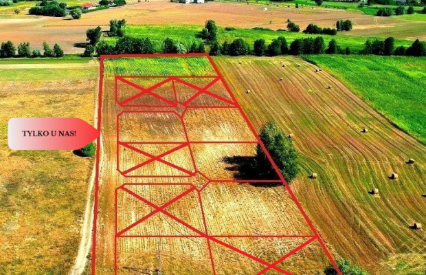 ZŁAWIEŚ MAŁA 1079 m2 IDEALNA LOKALIZACJA