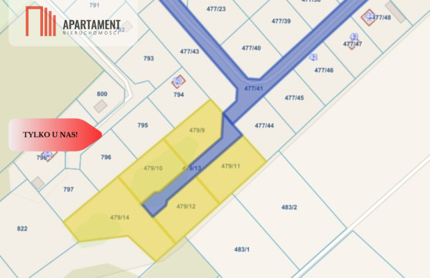 Działki w Osowie Leśnym