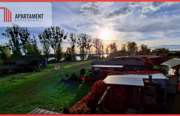 Działka z zabudowaniami nad jeziorem Wąsoskim!