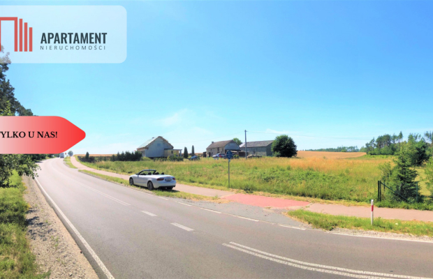 TYLKO U NAS! Działka budowlana blisko Chojnic