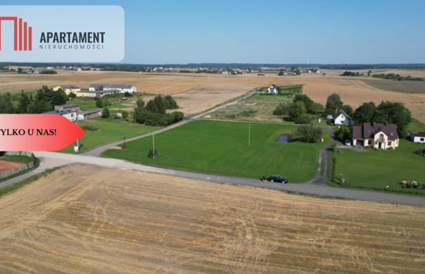 Tylko u nas! cztery działki, spokojna okolica