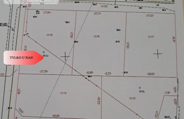 Tylko u nas! cztery działki, spokojna okolica