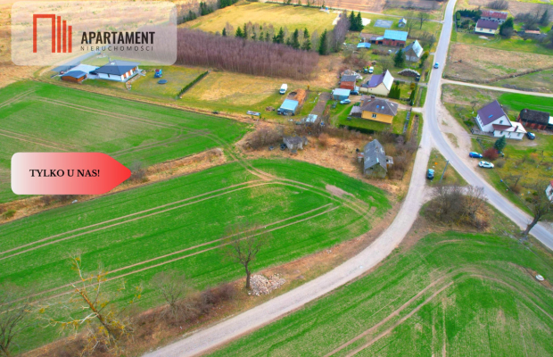 Działka w cichej i spokojnej okolicy