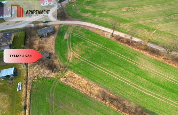 Działka w cichej i spokojnej okolicy