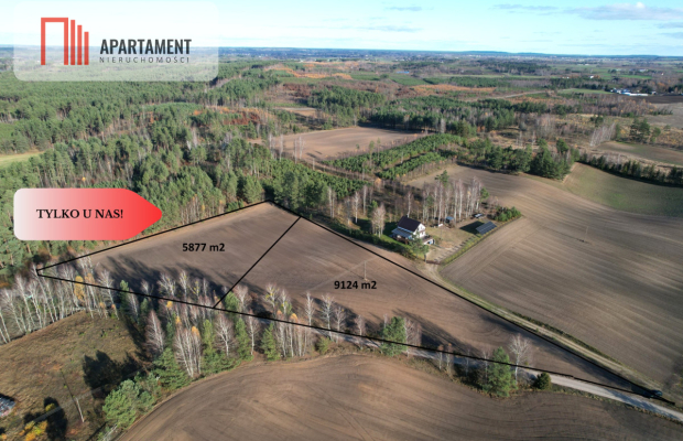Tylko u Nas! Działka budowlana w otoczeniu lasów!