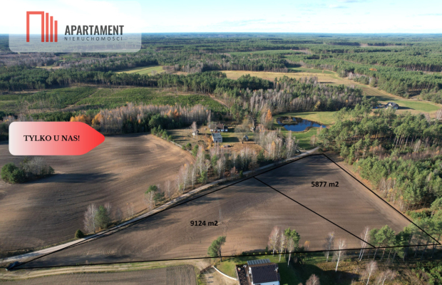 Tylko u Nas! Działka budowlana w otoczeniu lasów!