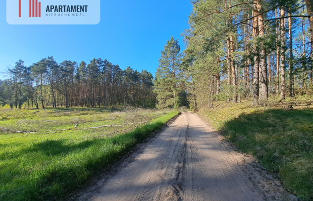 Działka nad jeziorem, z własnym strumykiem