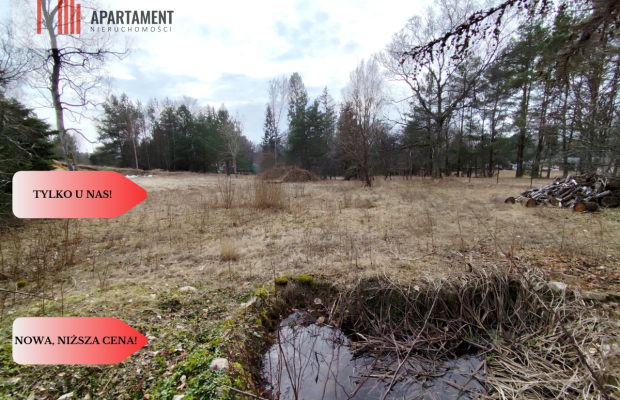 Duża działka nad jeziorem, warunki zabudowy.