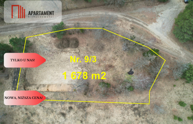Duża działka nad jeziorem, warunki zabudowy.