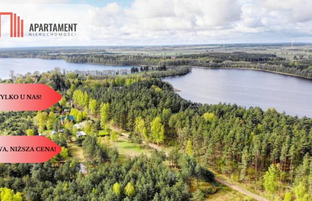 Duża działka nad jeziorem, warunki zabudowy.