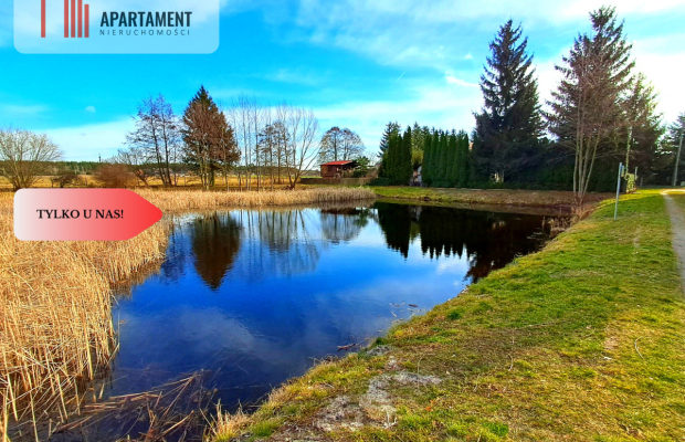 Tylko u nas. Działka z domkiem pod Łabiszynem