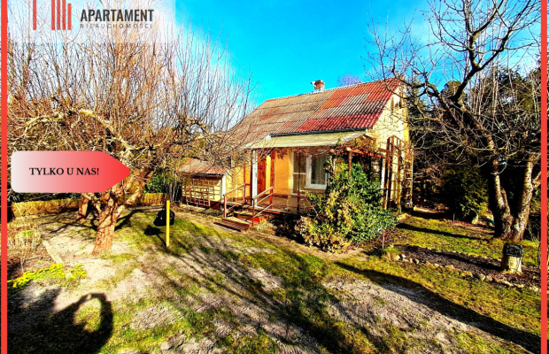 Tylko u nas. Działka z domkiem pod Łabiszynem