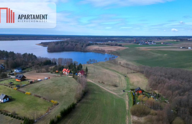 Działka rolna z widokiem na jezioro