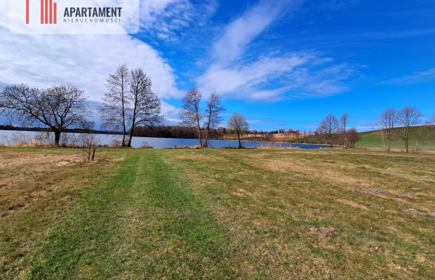 Działka rolna z widokiem na jezioro