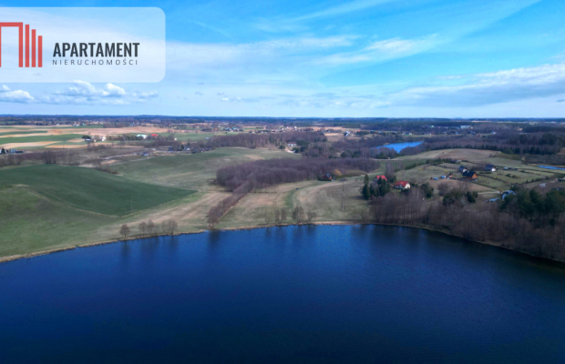 Działka rolna z widokiem na jezioro